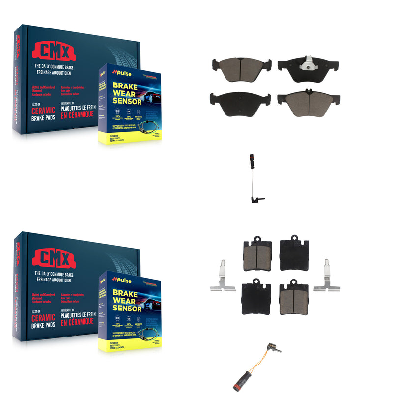 CMX KCW-100038 Disc Brake Pad for 2003 Mercedes-Benz CLK320 - Front and Rear product image
