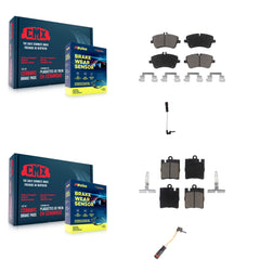 CMX KCW-100039 Disc Brake Pad for 2003 Mercedes-Benz CLK320 - Front and Rear product image