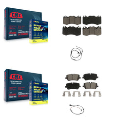 CMX KCW-100040 Disc Brake Pad for 2013-2017 Land Rover Range Rover, Land Rover Range Rover Sport - Front and Rear product image