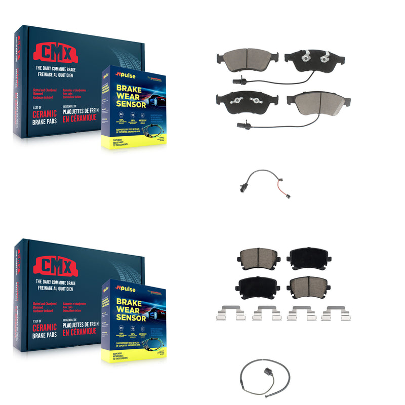 CMX KCW-100055 Disc Brake Pad for 2011 Audi S6 - Front and Rear product image