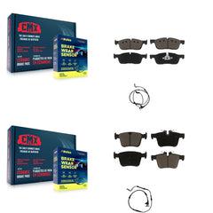 CMX KCW-100090 Disc Brake Pad for 2016-2019 Land Rover Discovery Sport - Front and Rear product image