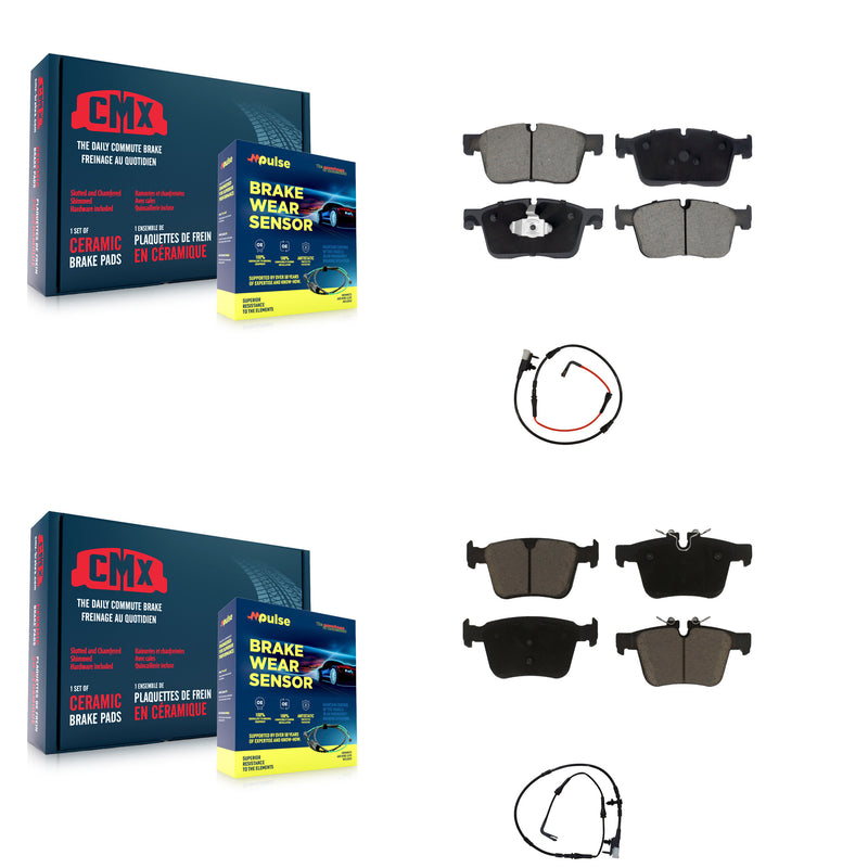CMX KCW-100097 Disc Brake Pad for 2018-2020 Jaguar XE - Front and Rear product image