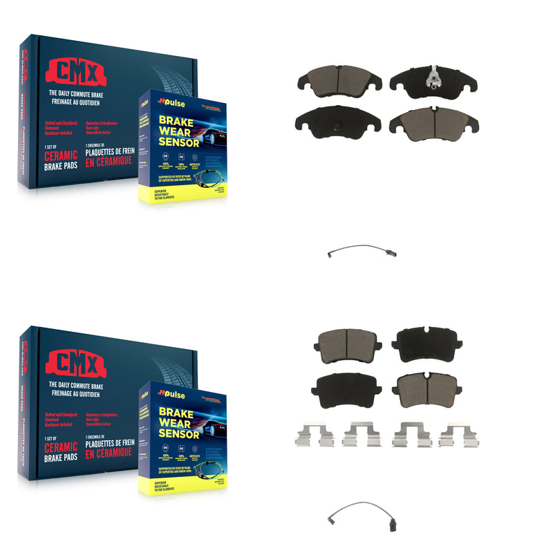 CMX KCW-100112 Disc Brake Pad for 2013-2015 Audi A6 Quattro, Audi A6 - Front and Rear product image