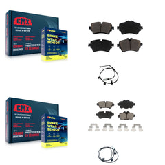 CMX KCW-100123 Disc Brake Pad for 2015 Mini Cooper - Front and Rear product image
