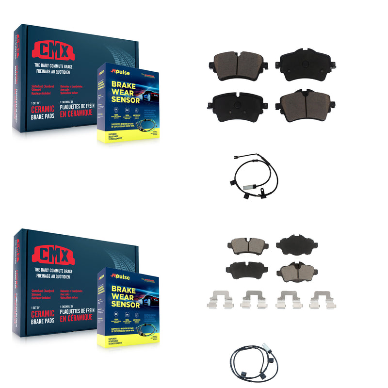 CMX KCW-100123 Disc Brake Pad for 2015 Mini Cooper - Front and Rear product image