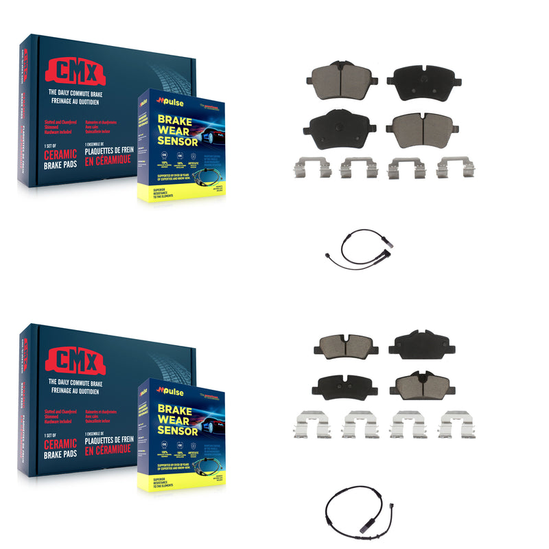 CMX KCW-100126 Disc Brake Pad for 2015-2016 Mini Cooper - Front and Rear product image