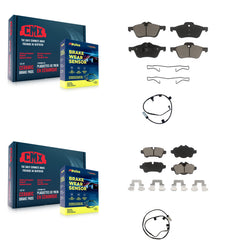 CMX KCW-100127 Disc Brake Pad for 2007-2008 Mini Cooper - Front and Rear product image