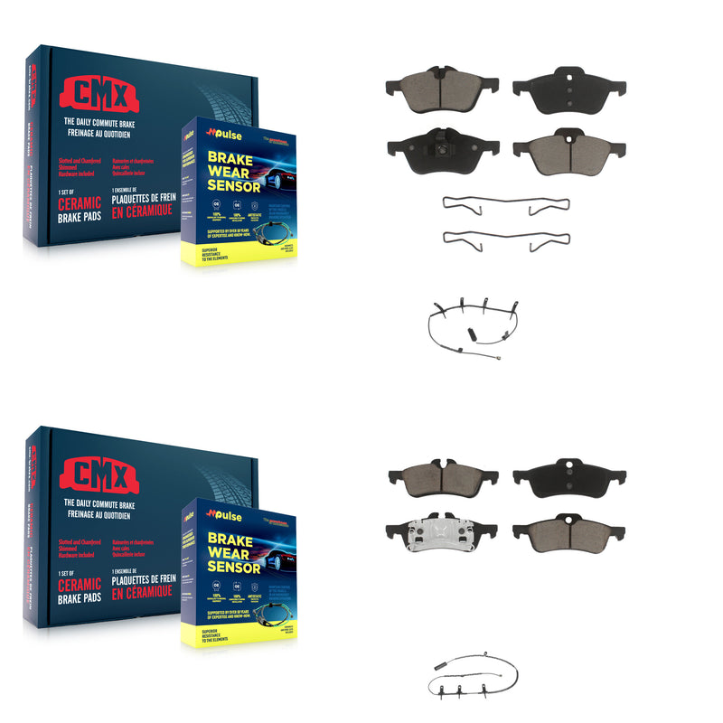 CMX KCW-100130 Disc Brake Pad for 2002-2008 Mini Cooper - Front and Rear product image