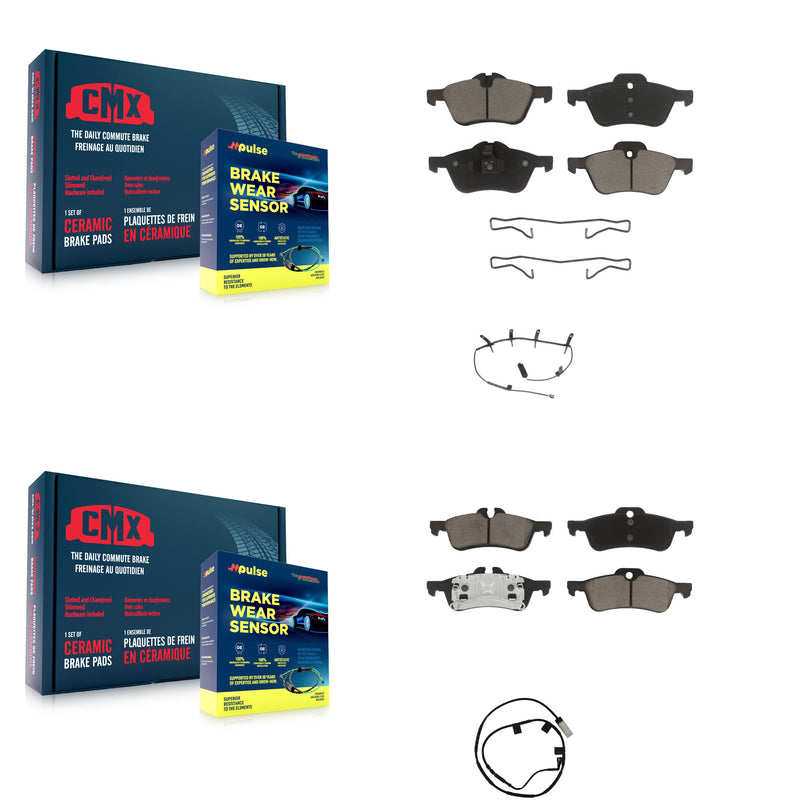 CMX KCW-100133 Disc Brake Pad for 2006 Mini Cooper - Front and Rear product image