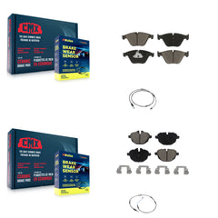 CMX KCW-100143 Disc Brake Pad for 2011-2016 BMW 528i, BMW 535d, BMW 535i & more - Front and Rear product image