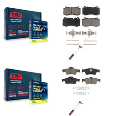 CMX KCW-100147 Disc Brake Pad for 2007-2014 Mercedes-Benz CL550, Mercedes-Benz SL550 - Front and Rear product image
