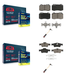 CMX KCW-100149 Disc Brake Pad for 2003-2009 Mercedes-Benz E350, Mercedes-Benz E550, Mercedes-Benz SL550 & more - Front and Rear product image