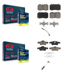 CMX KCW-100150 Disc Brake Pad for 2003-2006 Mercedes-Benz SL500 - Front and Rear product image