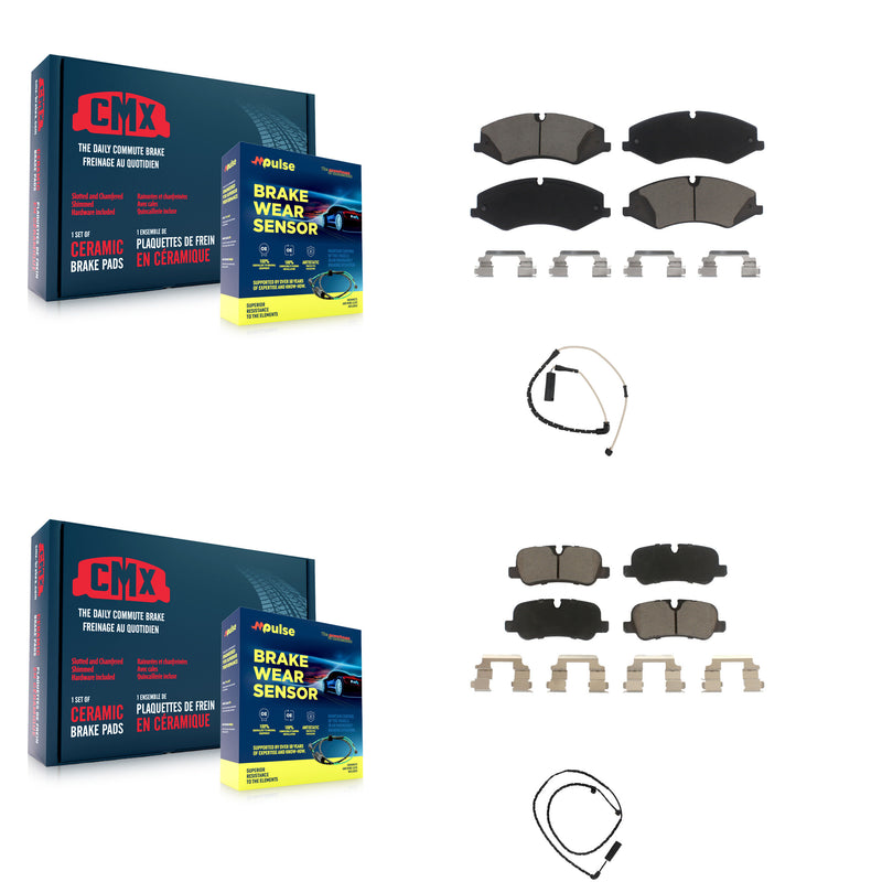 CMX KCW-100168 Disc Brake Pad for 2011 Land Rover Range Rover - Front and Rear product image