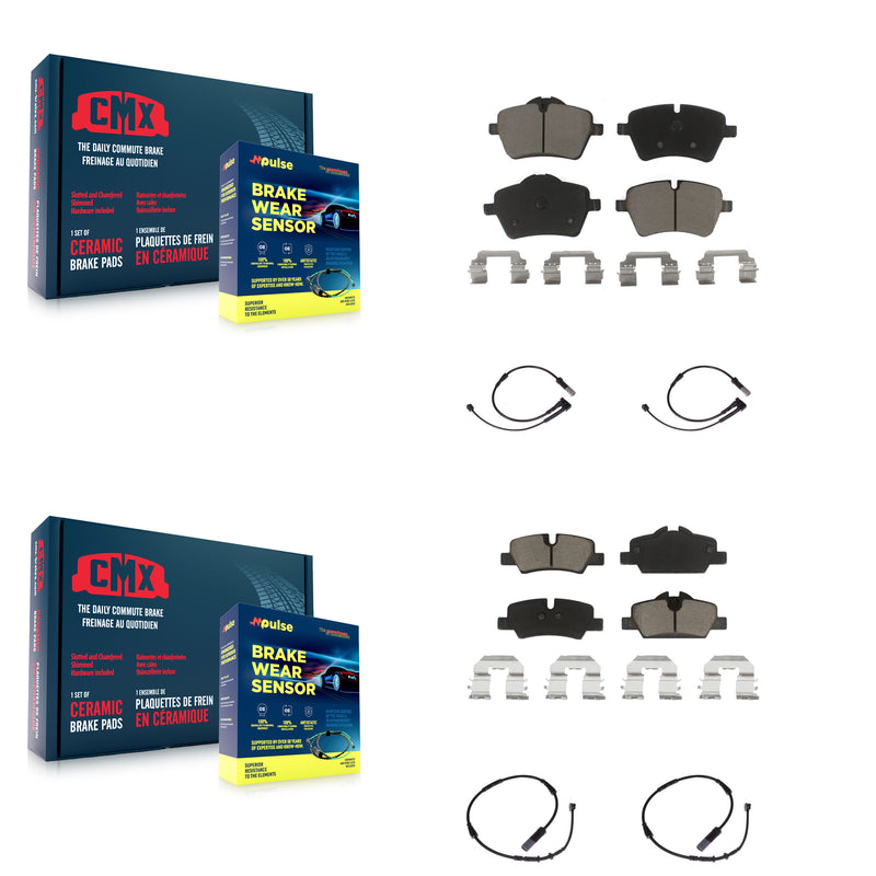 CMX KCW-100175 Disc Brake Pad for 2015-2016 Mini Cooper - Front and Rear product image