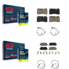 CMX KCW-100179 Disc Brake Pad for 2006-2009 Land Rover Range Rover - Front and Rear product image