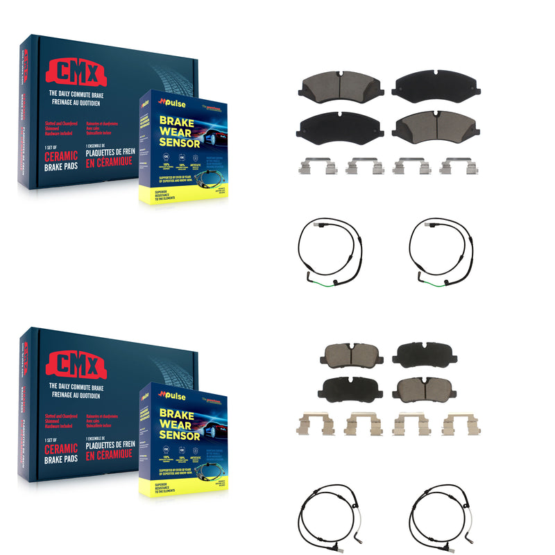 CMX KCW-100182 Disc Brake Pad for 2010-2015 Land Rover LR4 - Front and Rear product image
