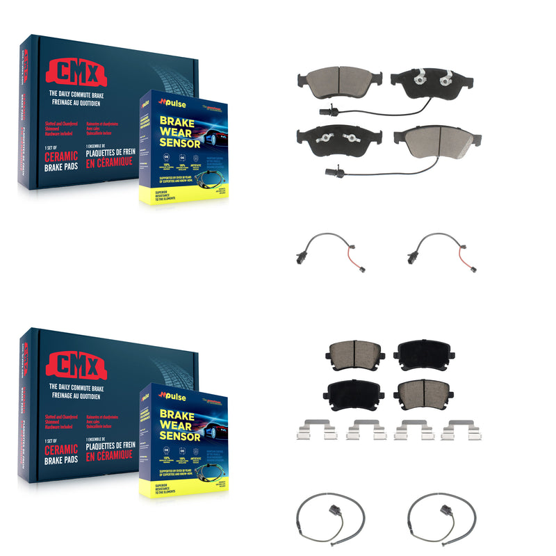 CMX KCW-100192 Disc Brake Pad for 2011 Audi S6 - Front and Rear product image