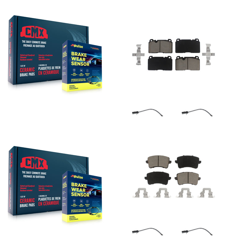 CMX KCW-100208 Disc Brake Pad for 2015 Audi Q5 - Front and Rear product image