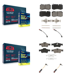 CMX KCW-100216 Disc Brake Pad for 2007-2014 Mercedes-Benz CL600, Mercedes-Benz S550, Mercedes-Benz CL550 & more - Front and Rear product image