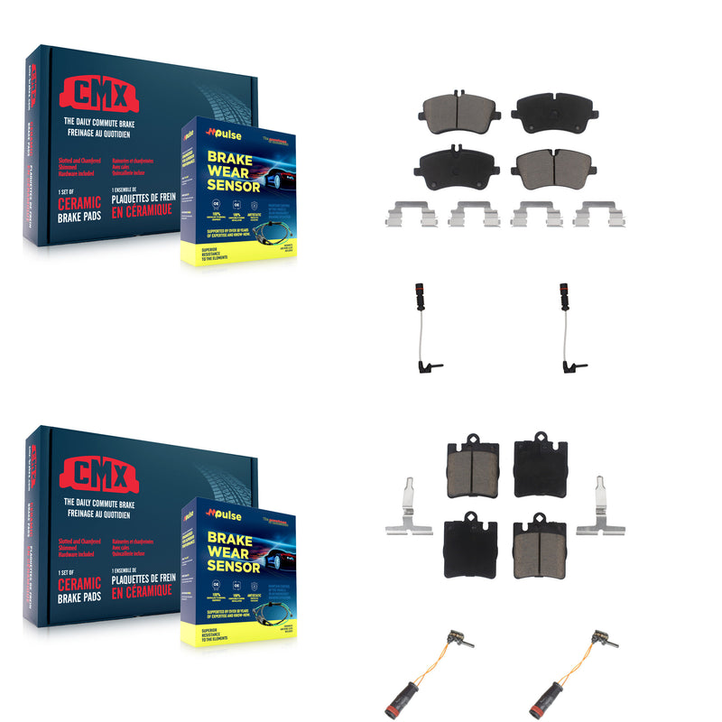 CMX KCW-100225 Disc Brake Pad for 2003 Mercedes-Benz CLK320 - Front and Rear product image
