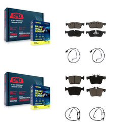 CMX KCW-100227 Disc Brake Pad for 2017-2024 Jaguar XF, Jaguar XE - Front and Rear product image