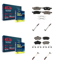 CMX KCW-100232 Disc Brake Pad for 2012-2018 Mercedes-Benz GLE400, Mercedes-Benz GLE350, Mercedes-Benz ML350 - Front and Rear product image