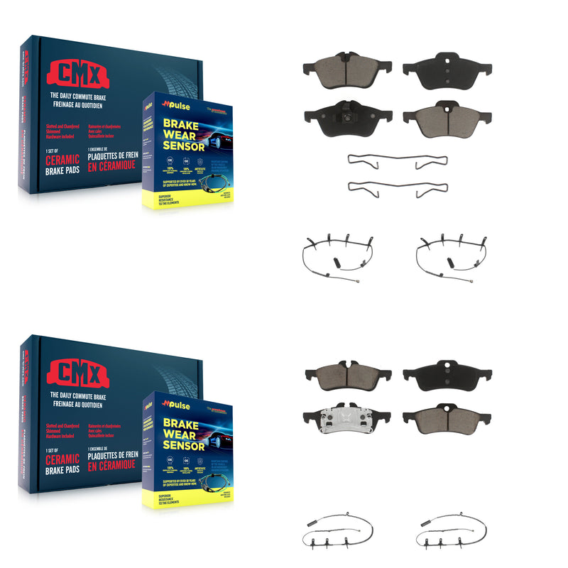 CMX KCW-100242 Disc Brake Pad for 2002-2008 Mini Cooper - Front and Rear product image