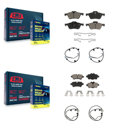 CMX KCW-100248 Disc Brake Pad for 2007-2008 Mini Cooper - Front and Rear product image