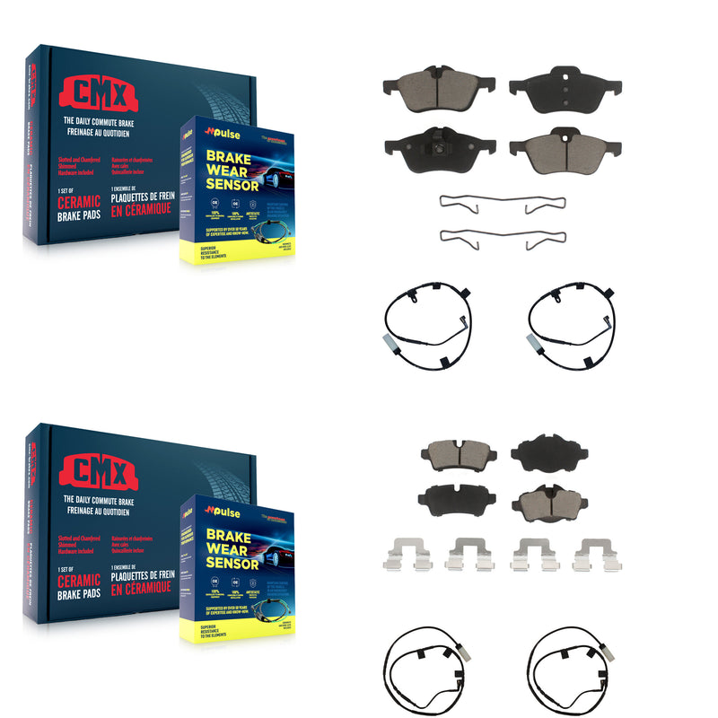 CMX KCW-100248 Disc Brake Pad for 2007-2008 Mini Cooper - Front and Rear product image