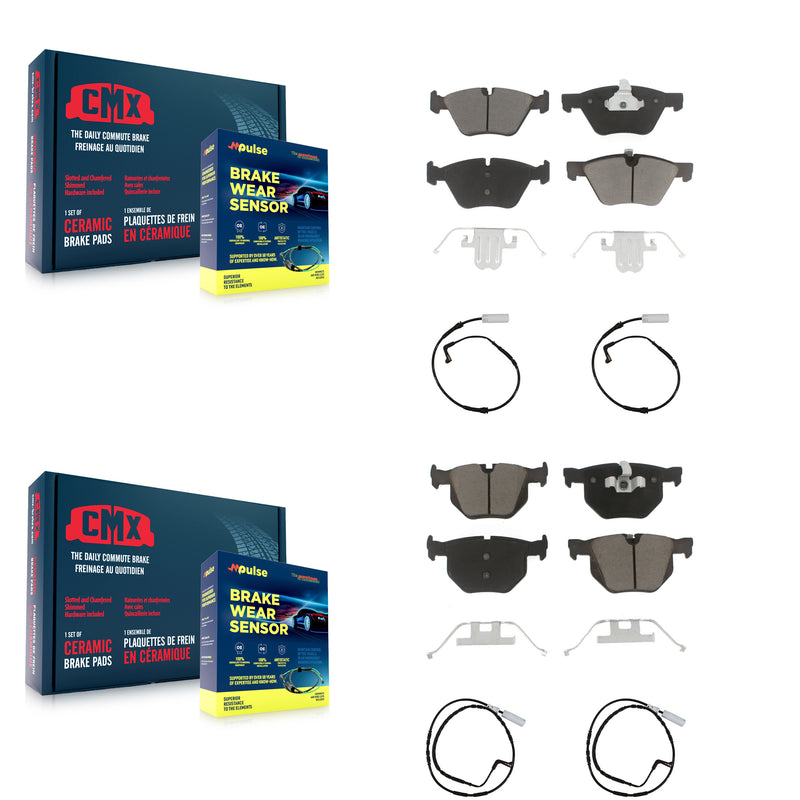 CMX KCW-100267 Disc Brake Pad for 2006 BMW 330i - Front and Rear product image