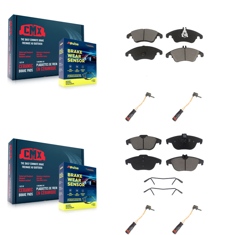CMX KCW-100269 Disc Brake Pad for 2008-2017 Mercedes-Benz E400, Mercedes-Benz E550, Mercedes-Benz C250 & more - Front and Rear product image