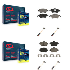 CMX KCW-100271 Disc Brake Pad for 2012-2016 Mercedes-Benz SLK350 - Front and Rear product image