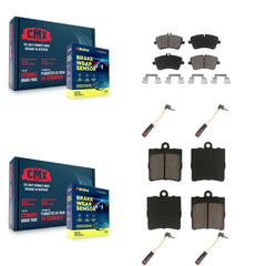CMX KCW-100274 Disc Brake Pad for 2001-2005 Mercedes-Benz C230, Mercedes-Benz C240 - Front and Rear product image