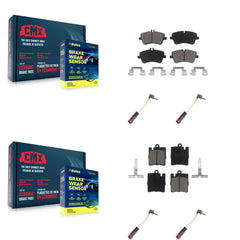 CMX KCW-100275 Disc Brake Pad for 2001-2007 Mercedes-Benz C280, Mercedes-Benz C350, Mercedes-Benz C320 & more - Front and Rear product image