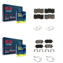 CMX KCW-100293 Disc Brake Pad for 2014-2017 Land Rover Range Rover, Land Rover Range Rover Sport - Front and Rear product image
