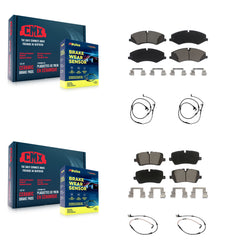 CMX KCW-100295 Disc Brake Pad for 2016-2017 Land Rover Range Rover, Land Rover Range Rover Sport - Front and Rear product image