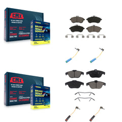 CMX KCW-100306 Disc Brake Pad for 2012 Mercedes-Benz C250 - Front and Rear product image