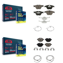CMX KCW-100322 Disc Brake Pad for 2011-2014 BMW Z4 - Front and Rear product image