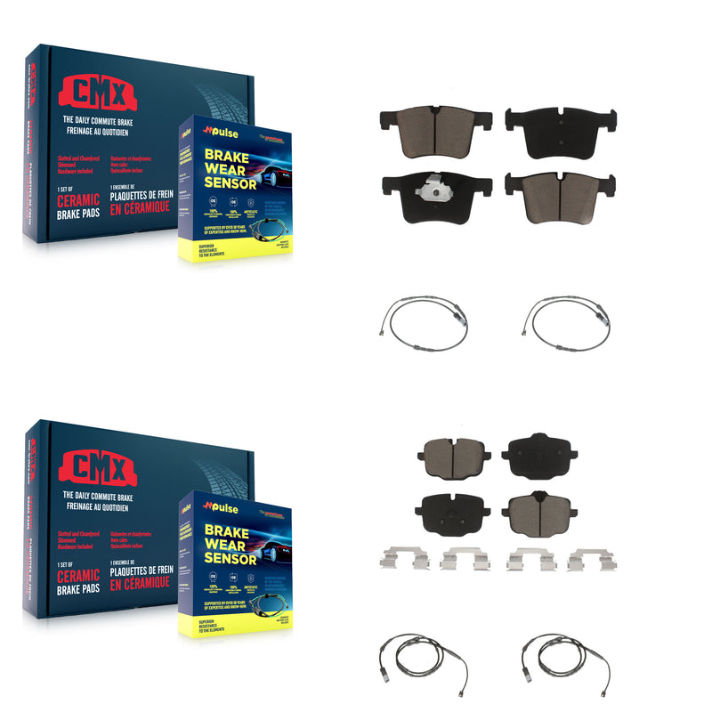CMX KCW-100324 Disc Brake Pad for 2012 BMW X3 - Front and Rear product image
