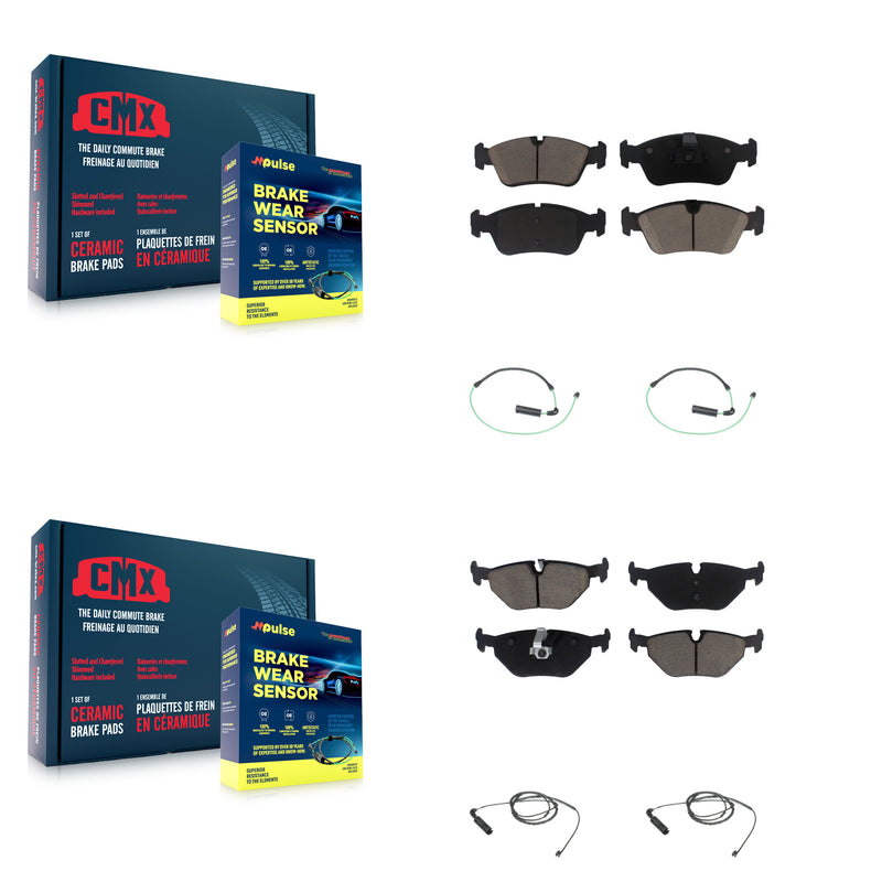 CMX KCW-100327 Disc Brake Pad for 2001-2005 BMW 325xi - Front and Rear product image