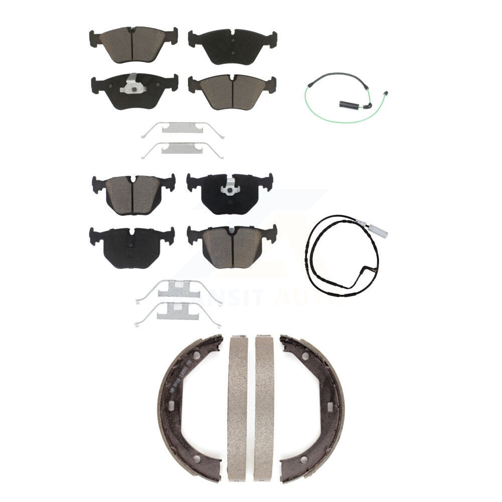 CMX KCW-100340 Disc Brake Pad for 2005 BMW 330xi - Front and Rear product image