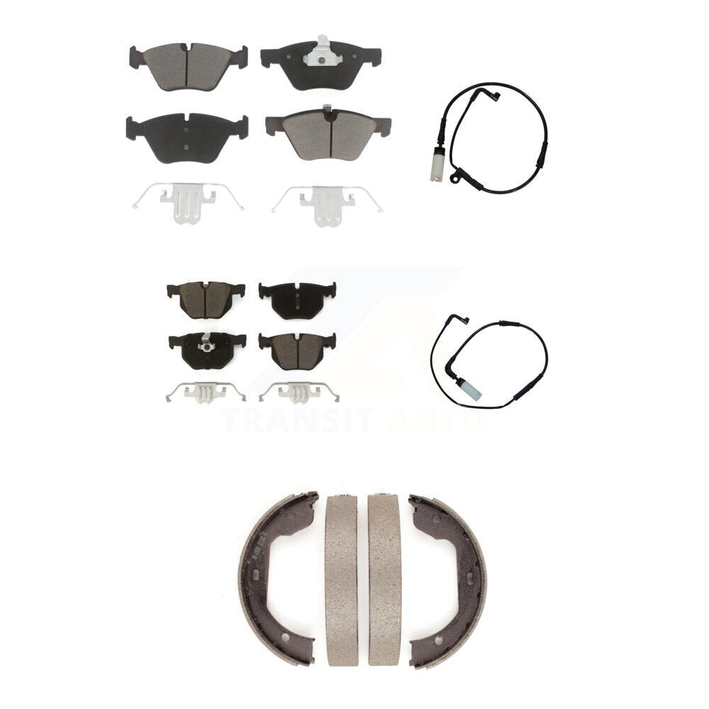 CMX KCW-100347 Disc Brake Pad for 2006-2007 BMW 525i - Front and Rear product image