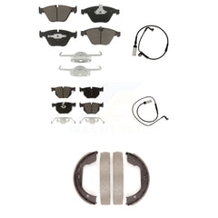 CMX KCW-100350 Disc Brake Pad for 2009-2010 BMW 535i xDrive - Front and Rear product image