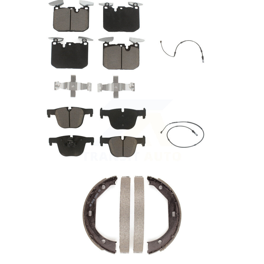 CMX KCW-100351 Disc Brake Pad for 2012-2020 BMW 440i, BMW 340i GT xDrive, BMW 440i Gran Coupe & more - Front and Rear product image