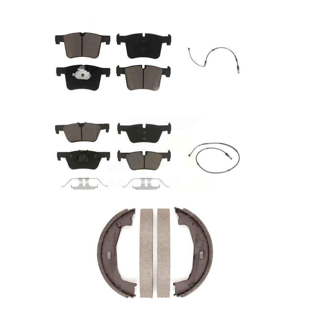 CMX KCW-100358 Disc Brake Pad for 2012-2018 BMW 328d, BMW 320i xDrive, BMW 320i - Front and Rear product image