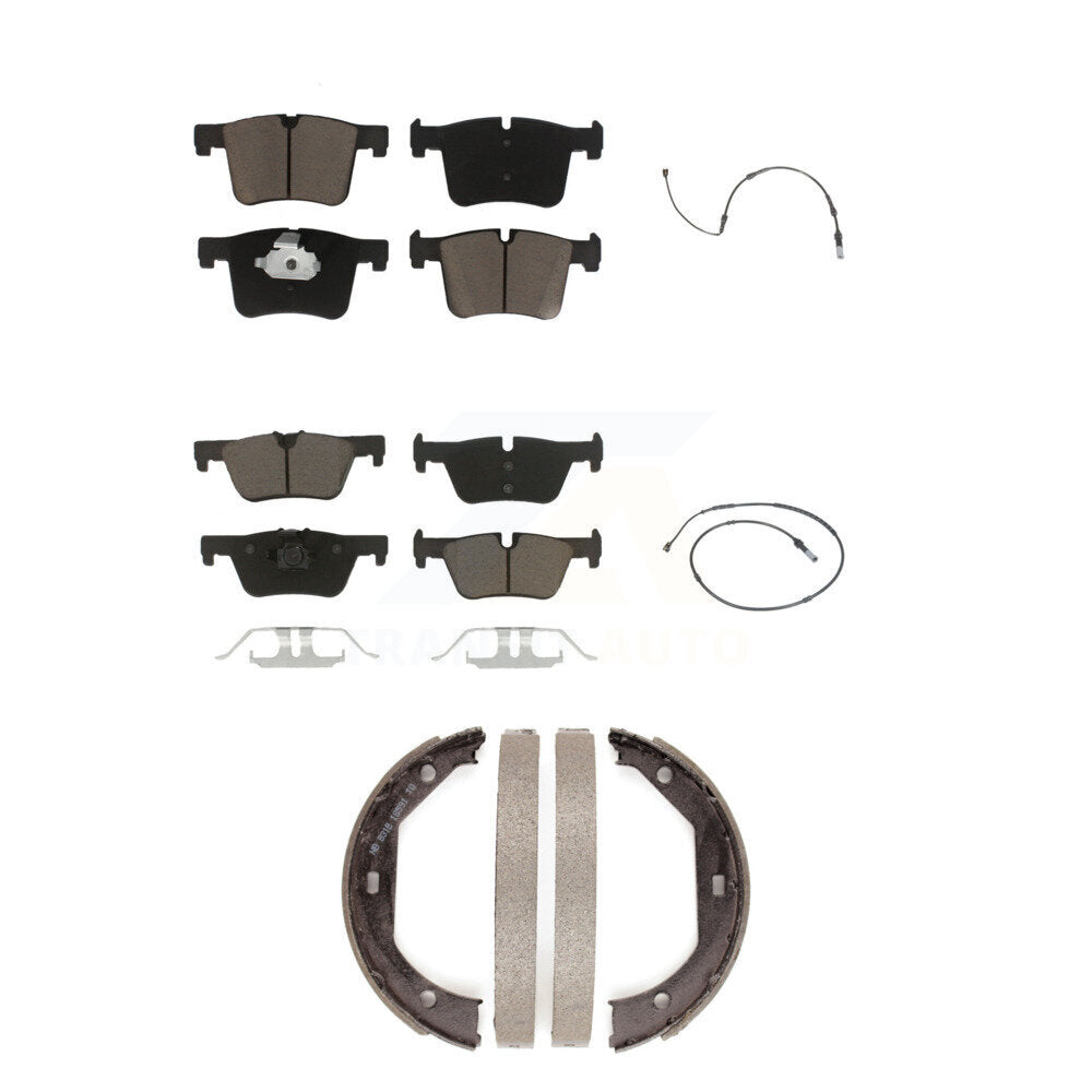 CMX KCW-100361 Disc Brake Pad for 2013-2018 BMW 328d xDrive, BMW 320i xDrive - Front and Rear product image