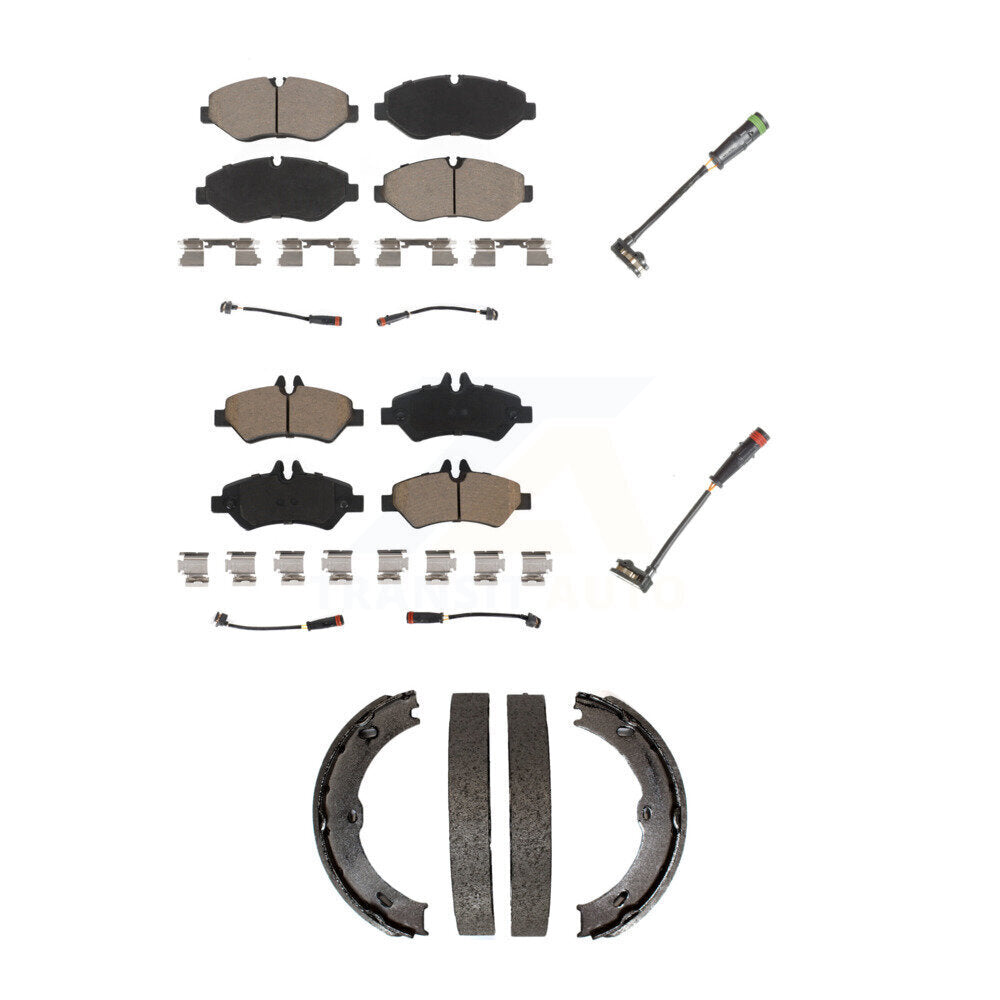 CMX KCW-100363 Disc Brake Pad for 2007-2018 Mercedes-Benz Sprinter 2500, Dodge Sprinter 2500, Freightliner Sprinter 2500 - Front and Rear product image