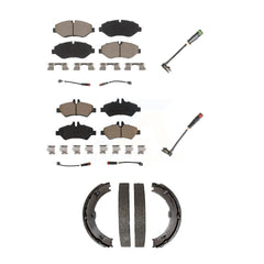 CMX KCW-100363 Disc Brake Pad for 2007-2018 Mercedes-Benz Sprinter 2500, Dodge Sprinter 2500, Freightliner Sprinter 2500 - Front and Rear product image