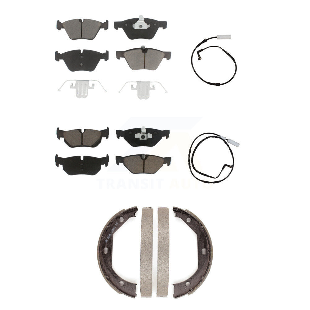 CMX KCW-100378 Disc Brake Pad for 2007 BMW 328i - Front and Rear product image